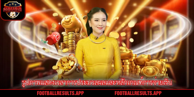 รูปภาพแสดงเวลาการประมวลผลและหลักเกณฑ์การจ่ายเงิน