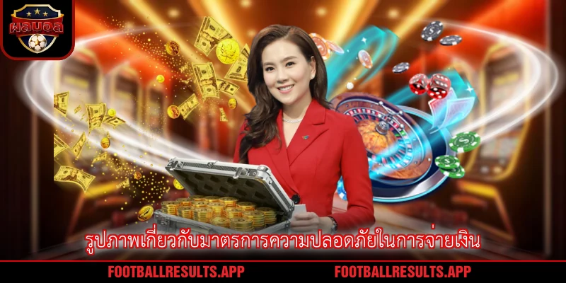 รูปภาพเกี่ยวกับมาตรการความปลอดภัยในการจ่ายเงิน
