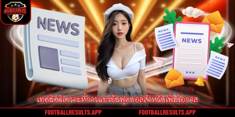 เทคนิควิเคราะห์การแข่งขันฟุตบอลสำหรับเพิ่มโอกาส
